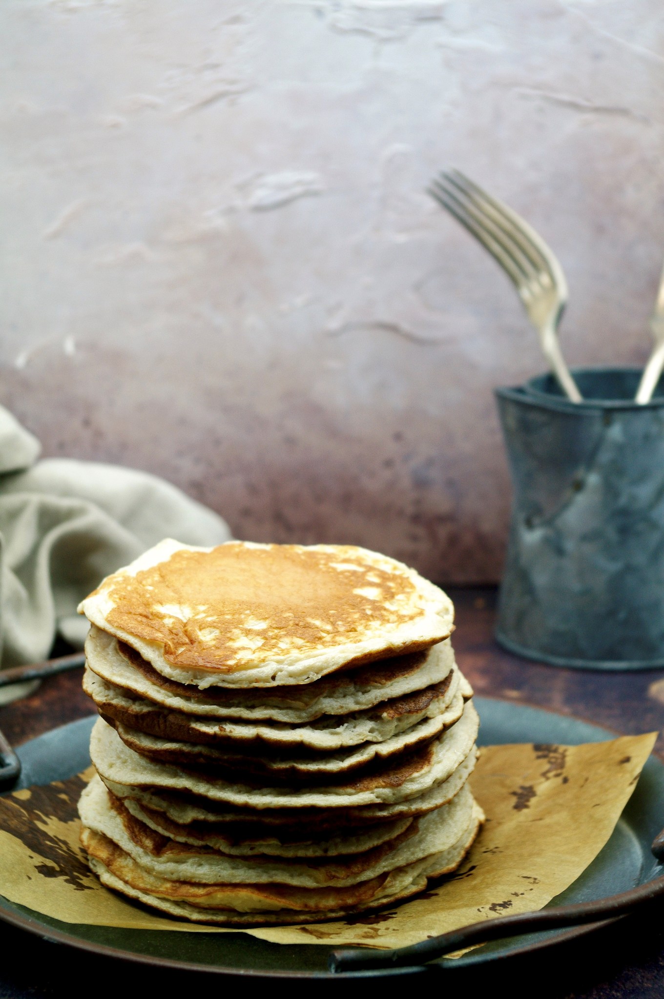 pancake con burro di arachidi